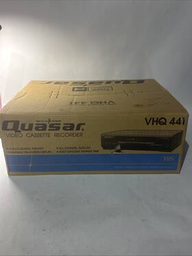 Quasar Vhq441 Nib Vhq-441 4-head Vcr Vhs Player Recorder