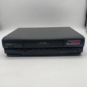 Quasar Vhq740 Vintage Black 4-head Vcr Video Cassette Recorder Vhs No Remote