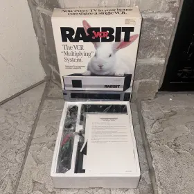 Tr-7000 Rabbit Systems Inc. Brand New In Box Vcr Multiplying System Vintage 1980 S Vhs Player