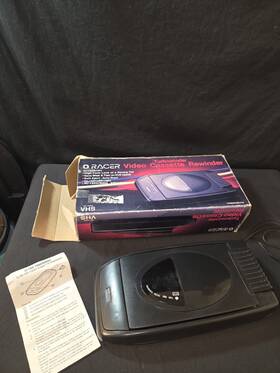 Racer Sy-1000 Turbowinder Video Cassette Rewinder Vhs With Box And User Manual