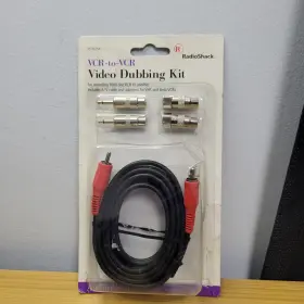 15-1525a Radioshack Vintage Radio Shack Video Dubbing Kit Vcr- To-vcr