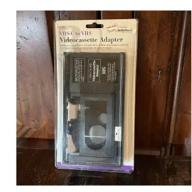 160-2404 Radioshack Vhs-c To Vhs Videocassette Adapter For And Model 160-2404 Radioshack Vhs-c To Vhs Videocassette Adapter For And Model