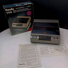 Randix 051444902009 Vtg Automatic 2 Way Cassette Rewinder Rw-20-be Kind Rewind-good Cond