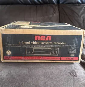 Vr525 Rca 034909320976 4 Head Vcr Plus Player In Original Packaging