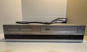 Rca 3850r-z243m Dvd Vcr Combo Silver - Tested And Working No Remote
