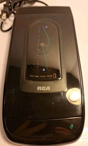 Rca 601103 Vintage Vhs Video Cassette Rewinder Model Uvriq Tested And Works
