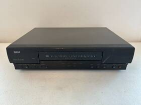 Rca 617511010 Vtg Hi-fi Stereo 4-head Video Cassette Recorder Vcr Vhs Tape Player Vr605hf