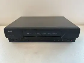 617511010 Rca Vtg Hi-fi Stereo 4-head Video Cassette Recorder Vcr Vhs Tape Player Vr605hf