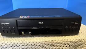 Rca 812250209 Model Vr568 4 Head Vcr Plus Tested Working With Oem Works Great