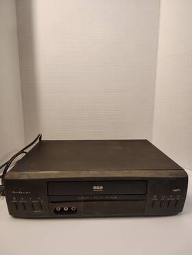 Rca 843750793 Accusearch 4-head Vcr Vhs Player Works Needs Repair Eats Tapes