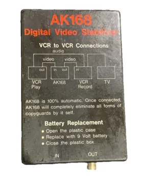 Ak168 Rca Digital Video Stabilizer Vintage Vcr Signal Conditioner