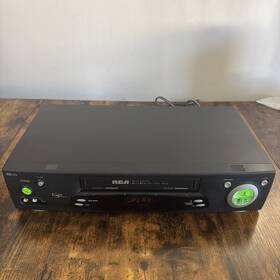 Rca C025nr0ks Hi Fi Stereo Accusearch Four Head Vcr Tested Working Vintage Vhs Player