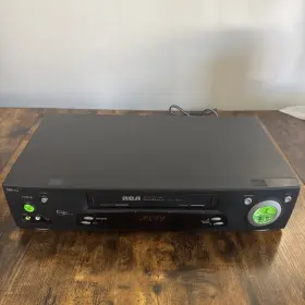 C025nr0ks Rca Hi Fi Stereo Accusearch Four Head Vcr Tested Working Vintage Vhs Player