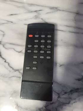 Rca Crk33a Rare Remote For Selectavision Ced Player And Vintage Tv