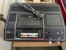 Vdt201 Rca Selectavision Video Cassette Recorder Vhs Tape - 1979