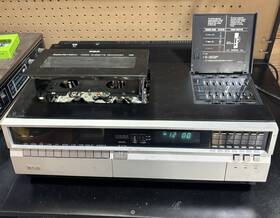 Rca Vet650 Vintage 1981 Model Top Loading Selecta Vision Video Cassette Recorder