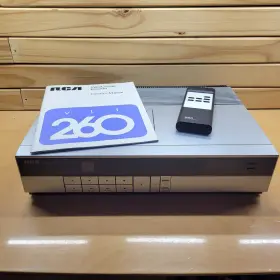 Vlt-260 Rca Vlt260 Vintage Selectavision Vcr Video Recorder Vhs With Remote And Manual