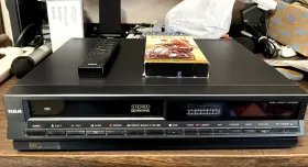 Vmt595 Rca Rare Vintage Vhs Vcr With Remote Manual Free Movie Hq And Dolby