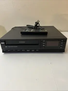 Vpt390 Rca Vintage Vhs Video Cassette Recorder / Player W Remote Made In Japan