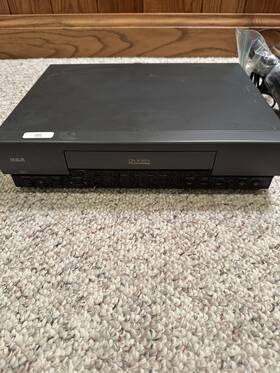 Rca Vr327 Vhs Vcr Video Cassette Recorder Tested And Working With Remote