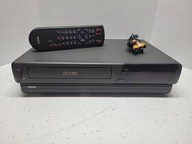 Rca Vr329 Vcr On-screen Programming Vhs Player With Remote - Read