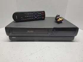 Vr329 Rca Vcr On-screen Programming Vhs Player With Remote - Read