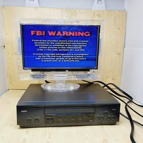 Rca Vr519 4-head Vcr Plus Video Cassette Recorder Vhs Tape Player No Remote