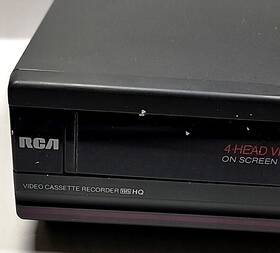 Rca Vr520 Vtg 4 Head Video System Cassette Recorder Vhs Hq Tested With Remote