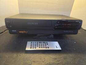 Rca Vr537 Vcr Performance Series Plus 4-head Vhs Recorder Player Remote Work