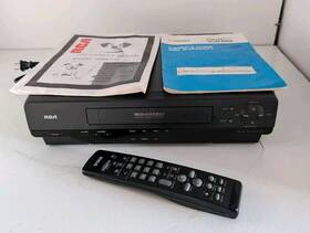 Rca Vr601hf Black 23 Watt Vhs Player Hi-fi Stereo Video Cassette Recorder Parts