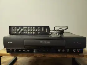 Vr603hf Rca Vcr Vhs Player Recorder 4 Head Hi-fi Stereo With Remote Tested Vr603hf Rca Vcr Vhs Player Recorder 4 Head Hi-fi Stereo With Remote Tested
