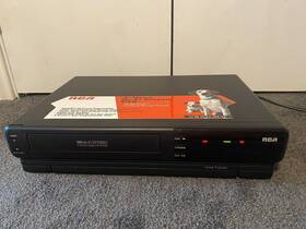 Rca Vr604hf Vhs Vcr Player Remote Not Included Works