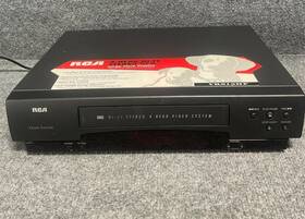Rca Vr613hf Vhs Hi-fi Stereo 4 Head Video Cassette Recorder Player Without Remote