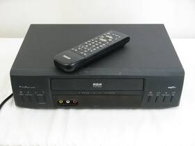 Rca Vr629hf Home Theater Vhs Vcr Plus 4 Head Hi-fi Stereo And Remote Tested