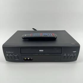 Rca Vr636hf Vcr Player Recorder Vhs Tape Stereo With Remote See Description