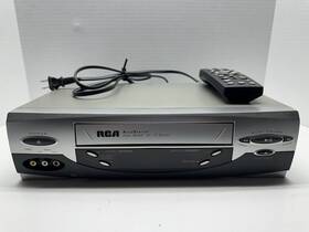 Rca Vr648hf Vhs Accusearch 4 Head Hi-fi Vcr Video Cassette Recorder Works