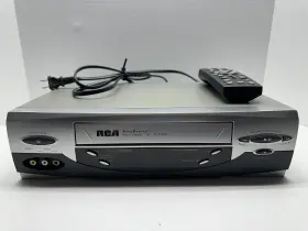 Vr648hf Rca Vhs Accusearch 4 Head Hi-fi Vcr Video Cassette Recorder Works
