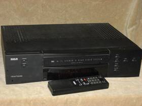 Rca Vr652hf Vcr Vhs With Remote Control Working