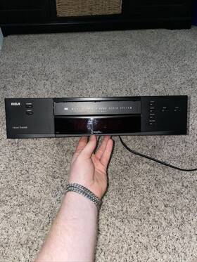 Rca Vr653hf Vintage 4 Head Vcr Model - Tested Works
