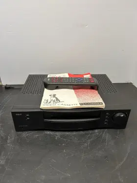 Vr678hf Rca Rare Vcr Vhs Video Cassette Player Recorder With Remote Manual