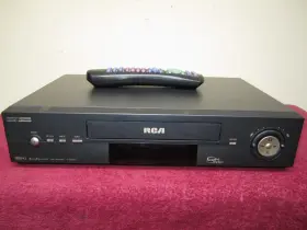Vr694hf Rca Vhs Vcr Video Cassette Recorder Working With Remote Cleaned And Tested