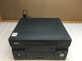 Rca Vrd120hf Vintage Double Deck Vcr Vhshq Dubbing Commercial Movie Advance