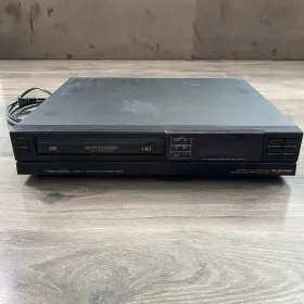 16-617 Realistic Vintage Vhs Vcr Model 47 Multichannel Television Sound Black Tested