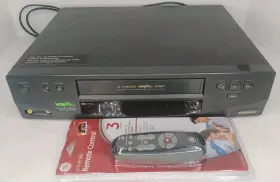 Vr5853 Samsung 5853 Vcr 4 Head Video Cassette Recorder With Universal Remote Tested