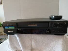 Samsung 8606 Vcr/vhs M#vr8606 Hi-fi 4 Head System Without Riginal Remote Tested Works