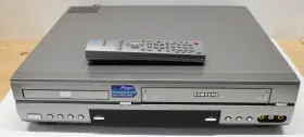 Dvd-1000 Samsung 4 Head Vcr Combo Vhs Player With Remote - Dvd Not Working