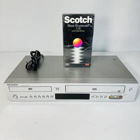 Samsung Dvd-v5500 Dvd Vcr Combo Player With 6 Head Hi-fi Vhs No Video