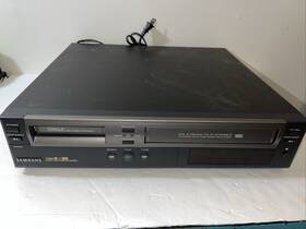 Samsung Sv-2040u Copy Station Video 8mm To Vhs Rare Parts Only Untested