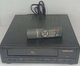 Samsung Vp2500 Vhs Cassette Player With Remote Control Tested Not A Recorder