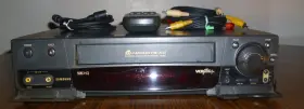 Vr-5807 Samsung Vcr Vhs Player Recorder With Remote/cables For Parts Or Repair